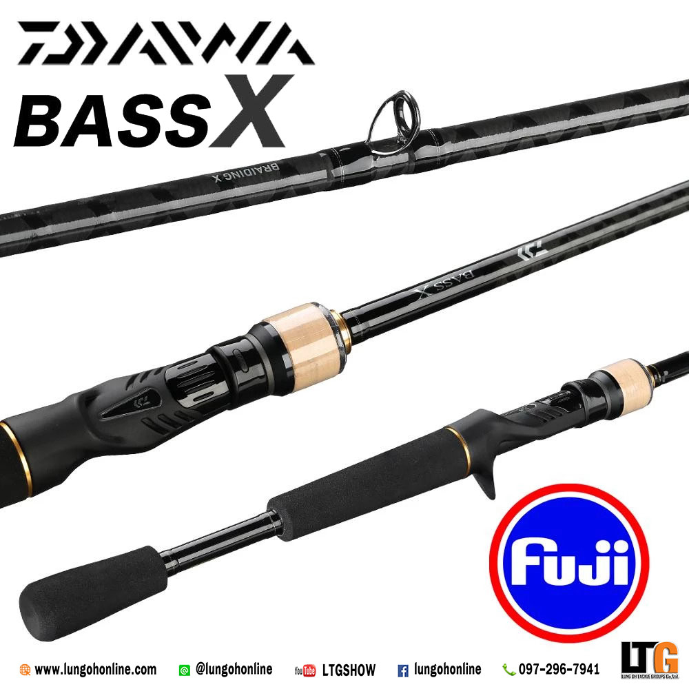 คัน Daiwa Bass X 6102LS Y